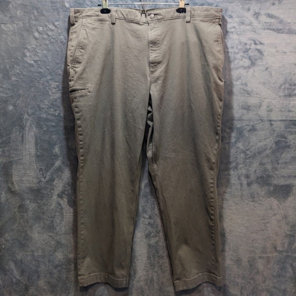 Duluth Trading Co DuluthFlex Ballroom Relaxed Fit Pants Gray 44x32 Mens Utility